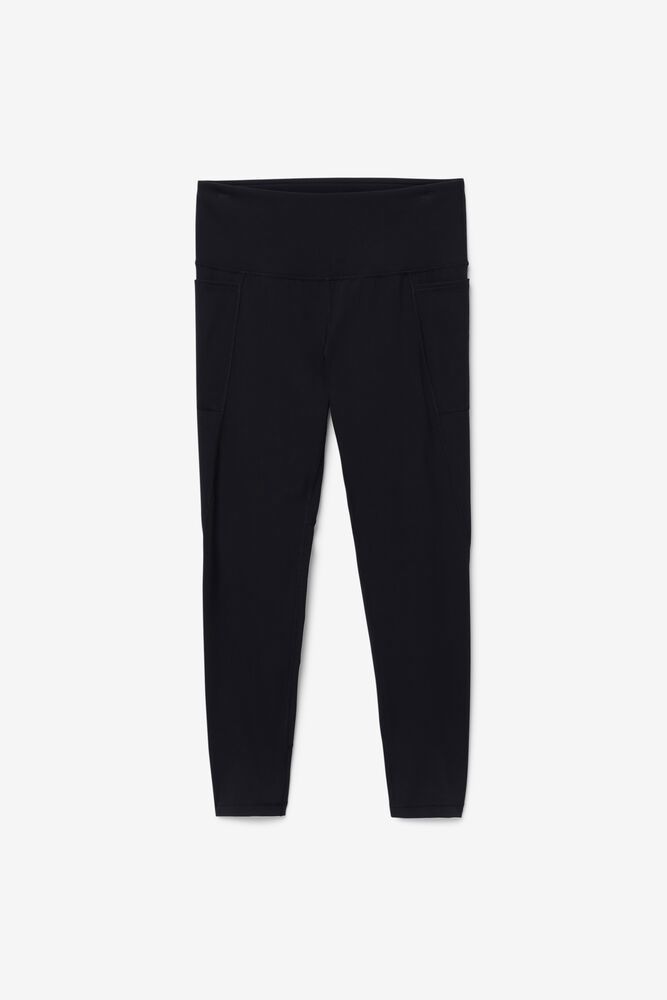 Fila Legging Forza Ultra 7/8 Womens Black - India NMU-726581